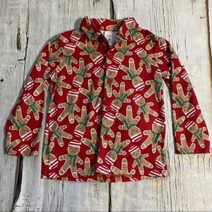 Gymboree Gingerbread Man Pajama Shirt